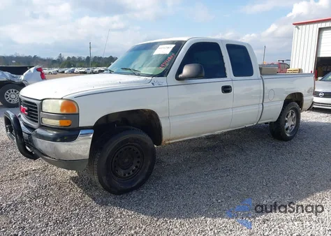 2002 GMC Sierra 1500 Standard z USA, uszkodzony, nr VIN 2GTEK19VX21366477